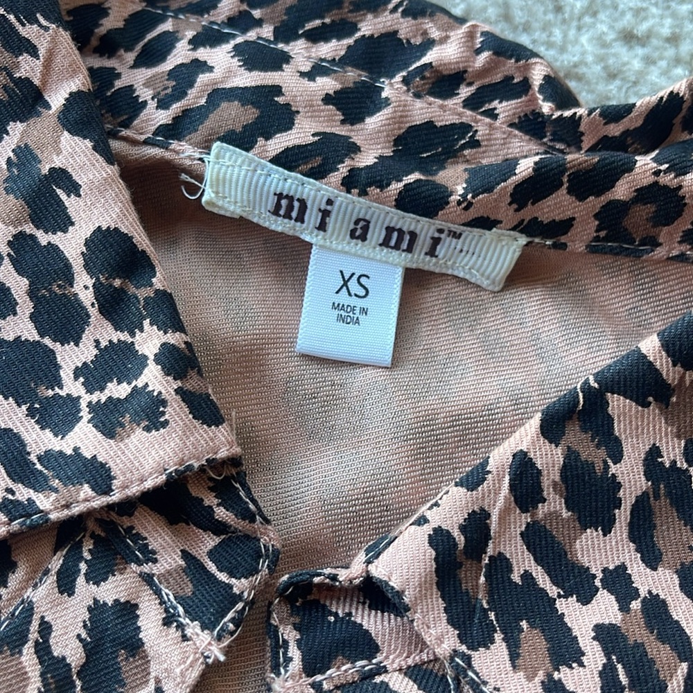 Women’s Leopard Print Dress - Picture 2 of 3